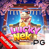 Lucky Neko cat slot cover art